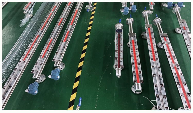 電伴熱磁浮子液位計產(chǎn)品圖